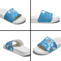 FSM Micronesia Slide Sandals 40th Independence Anniversary LT05 - Polynesian Pride