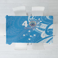FSM Micronesia Tablecloth 40th Independence Anniversary LT05 Blue - Polynesian Pride