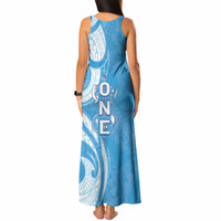 FSM Micronesia Tank Maxi Dress 40th Independence Anniversary LT05 - Polynesian Pride