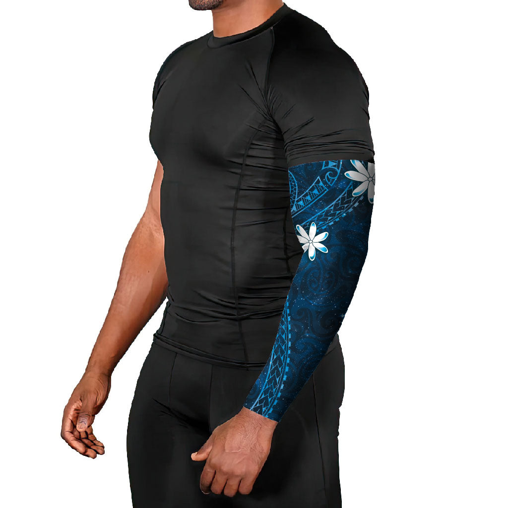 Tahiti Matarii Arm Sleeves Tahitian Spring Blue Galaxy LT05 - Polynesian Pride
