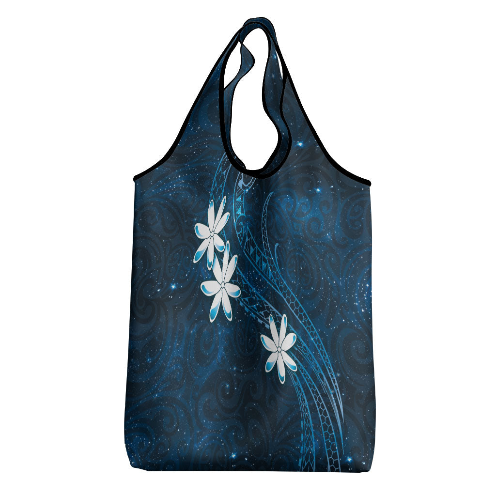 Tahiti Matarii Grocery Bag Tahitian Spring Blue Galaxy LT05 - Polynesian Pride
