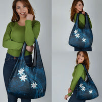 Tahiti Matarii Grocery Bag Tahitian Spring Blue Galaxy LT05 - Polynesian Pride