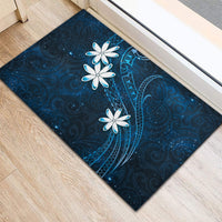 Tahiti Matarii Rubber Doormat Tahitian Spring Blue Galaxy LT05 - Polynesian Pride