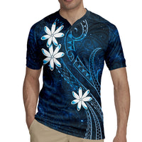 Tahiti Matarii Rugby Jersey Tahitian Spring Blue Galaxy LT05 - Polynesian Pride