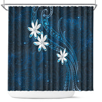 Tahiti Matarii Shower Curtain Tahitian Spring Blue Galaxy LT05 Blue - Polynesian Pride