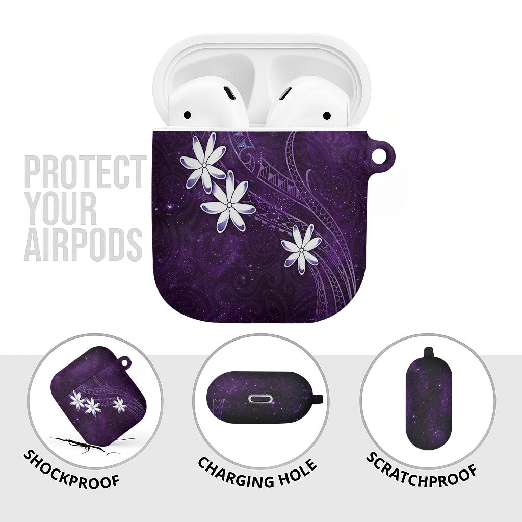 Tahiti Matarii AirPods Case Tahitian Spring Purple Galaxy LT05 - Polynesian Pride