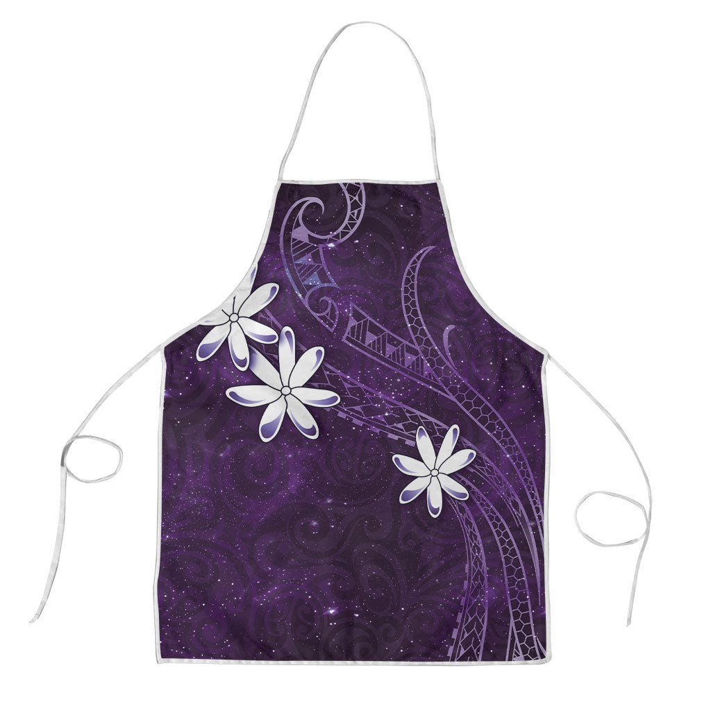 Tahiti Matarii Apron Tahitian Spring Purple Galaxy LT05 Purple - Polynesian Pride