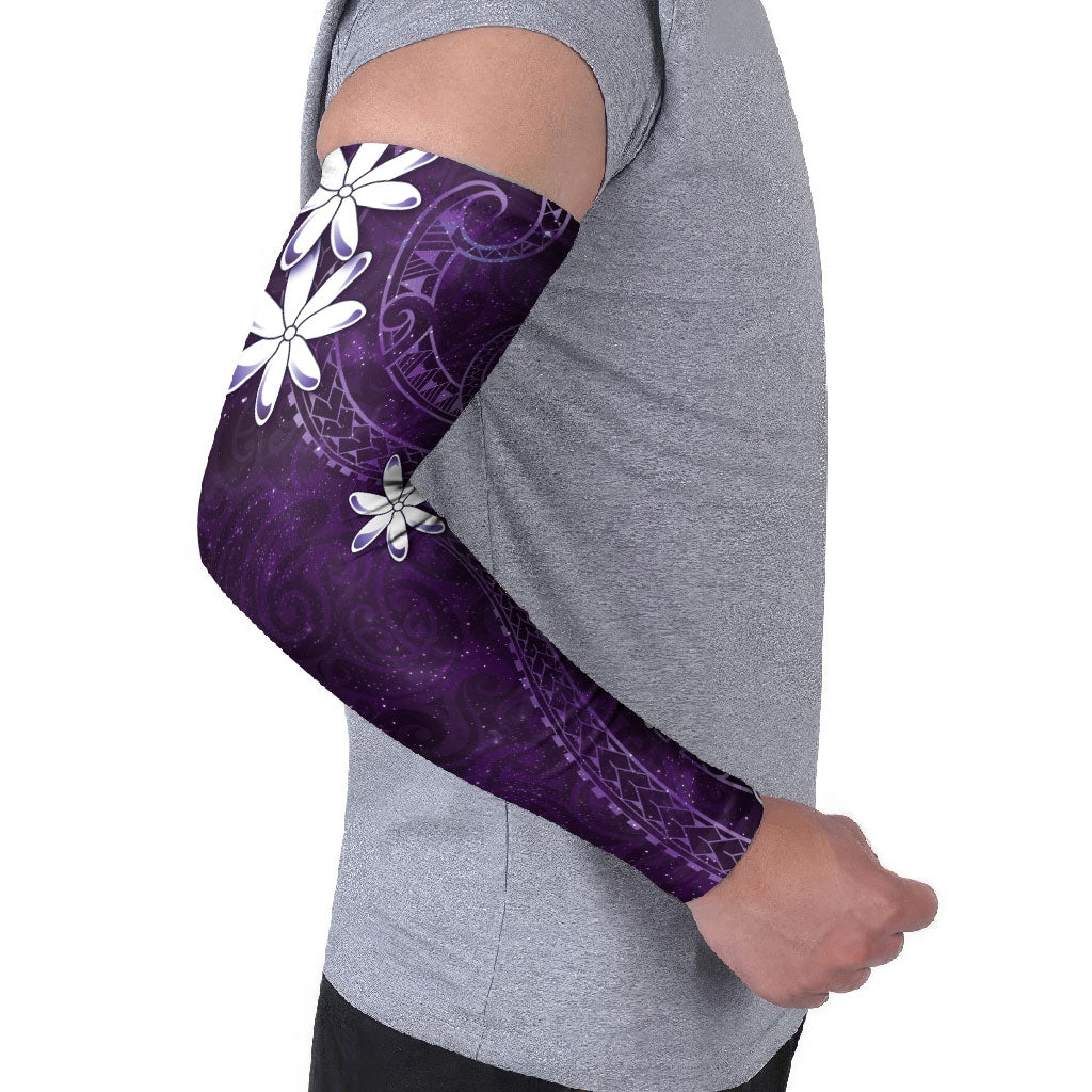 Tahiti Matarii Arm Sleeves Tahitian Spring Purple Galaxy LT05 - Polynesian Pride