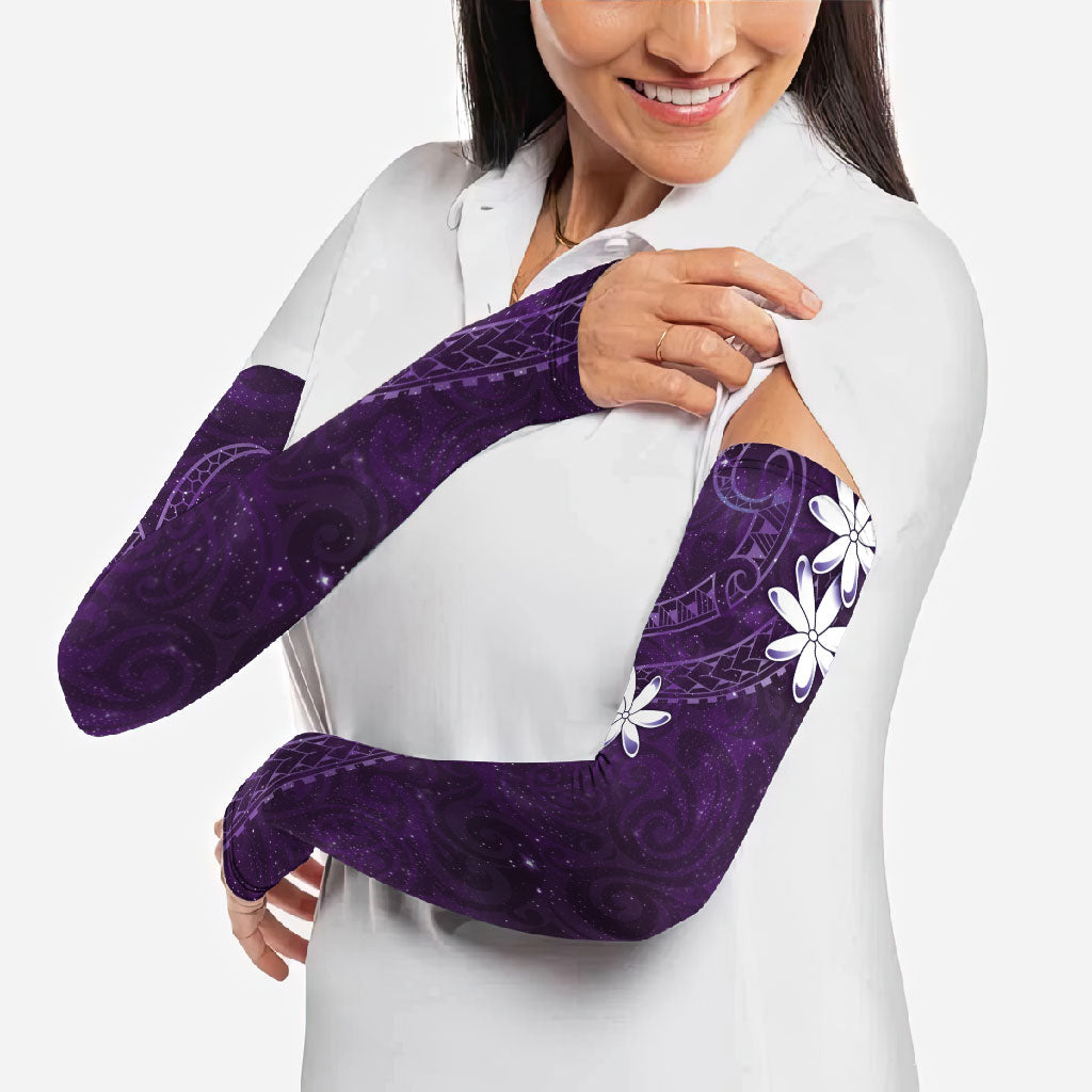 Tahiti Matarii Arm Sleeves Tahitian Spring Purple Galaxy LT05 - Polynesian Pride