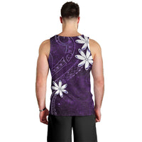 Tahiti Matarii Men Tank Top Tahitian Spring Purple Galaxy LT05 - Polynesian Pride