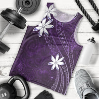 Tahiti Matarii Men Tank Top Tahitian Spring Purple Galaxy LT05 - Polynesian Pride