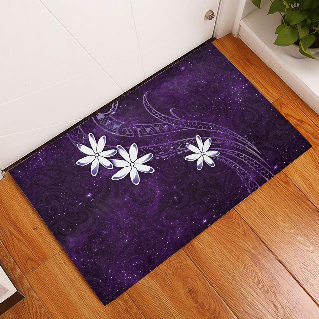 Tahiti Matarii Rubber Doormat Tahitian Spring Purple Galaxy LT05 - Polynesian Pride