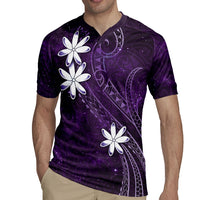 Tahiti Matarii Rugby Jersey Tahitian Spring Purple Galaxy LT05 - Polynesian Pride