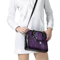 Tahiti Matarii Shoulder Handbag Tahitian Spring Purple Galaxy LT05 - Polynesian Pride