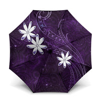 Tahiti Matarii Umbrella Tahitian Spring Purple Galaxy LT05 One Size Folded 11.42 inch Opened Diameter 37.4 inch Purple - Polynesian Pride