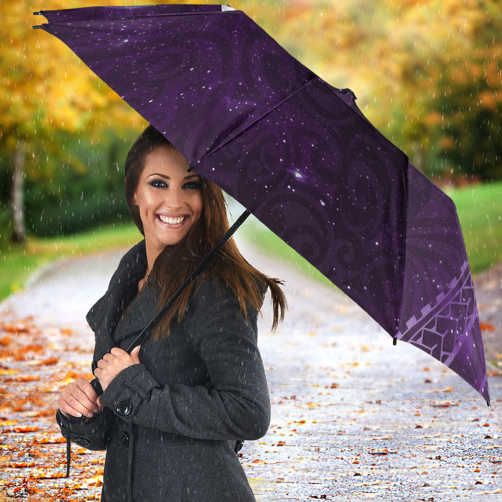 Tahiti Matarii Umbrella Tahitian Spring Purple Galaxy LT05 - Polynesian Pride