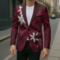 Tahiti Matarii Blazer Tahitian Spring Red Galaxy LT05 - Polynesian Pride