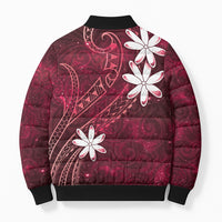 Tahiti Matarii Bomber Puffer Jacket Tahitian Spring Red Galaxy LT05 - Polynesian Pride