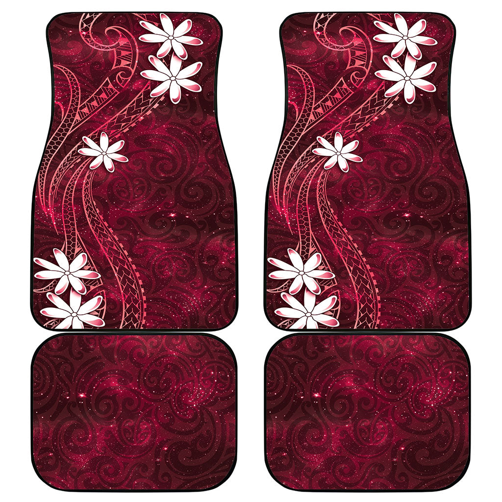 Tahiti Matarii Car Mats Tahitian Spring Red Galaxy LT05 - Polynesian Pride