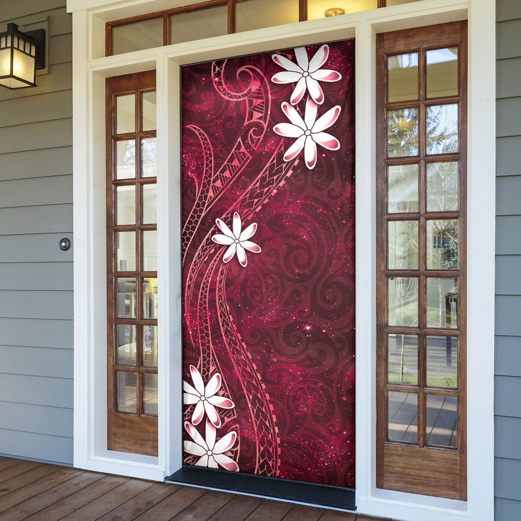 Tahiti Matarii Door Cover Tahitian Spring Red Galaxy LT05 - Polynesian Pride