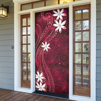 Tahiti Matarii Door Cover Tahitian Spring Red Galaxy LT05 - Polynesian Pride