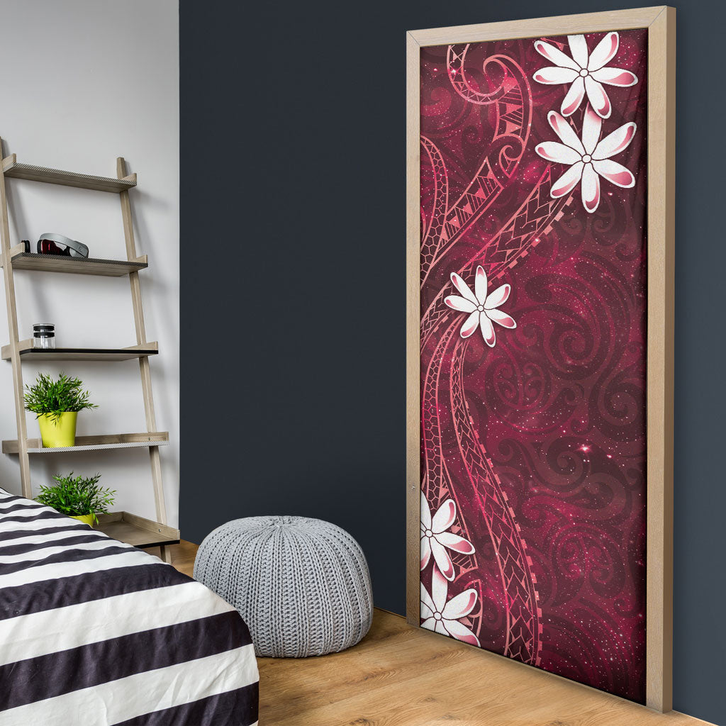 Tahiti Matarii Door Cover Tahitian Spring Red Galaxy LT05 - Polynesian Pride