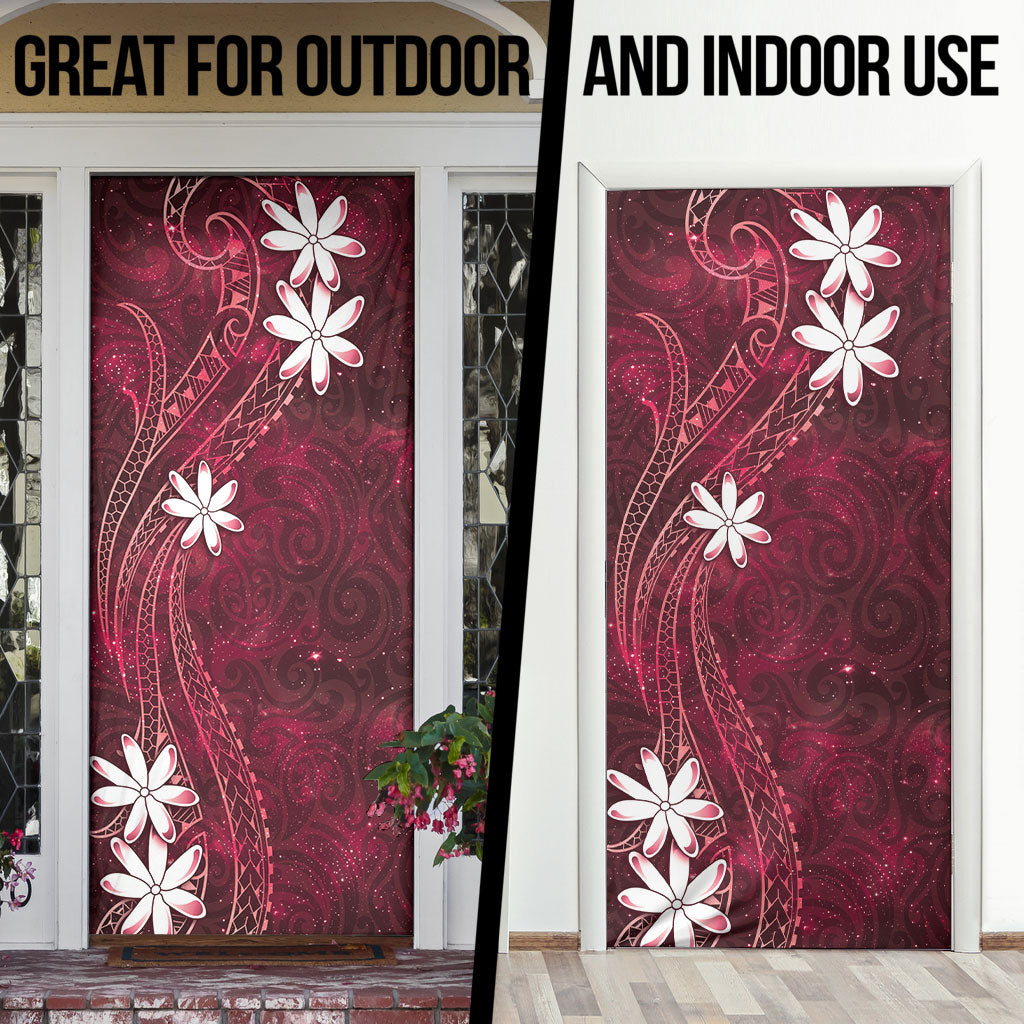 Tahiti Matarii Door Cover Tahitian Spring Red Galaxy LT05 - Polynesian Pride