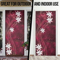 Tahiti Matarii Door Cover Tahitian Spring Red Galaxy LT05 - Polynesian Pride