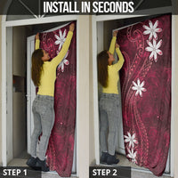 Tahiti Matarii Door Cover Tahitian Spring Red Galaxy LT05 - Polynesian Pride