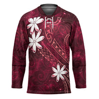 Tahiti Matarii Hockey Jersey Tahitian Spring Red Galaxy LT05 Unisex Red - Polynesian Pride