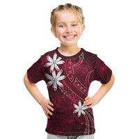 Tahiti Matarii Kid T Shirt Tahitian Spring Red Galaxy LT05 Red - Polynesian Pride