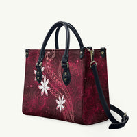 Tahiti Matarii Leather Bag Tahitian Spring Red Galaxy LT05 Red - Polynesian Pride