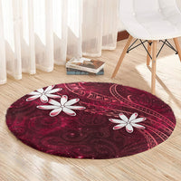Tahiti Matarii Round Carpet Tahitian Spring Red Galaxy LT05 - Polynesian Pride