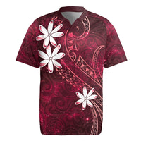 Tahiti Matarii Rugby Jersey Tahitian Spring Red Galaxy LT05 Red - Polynesian Pride