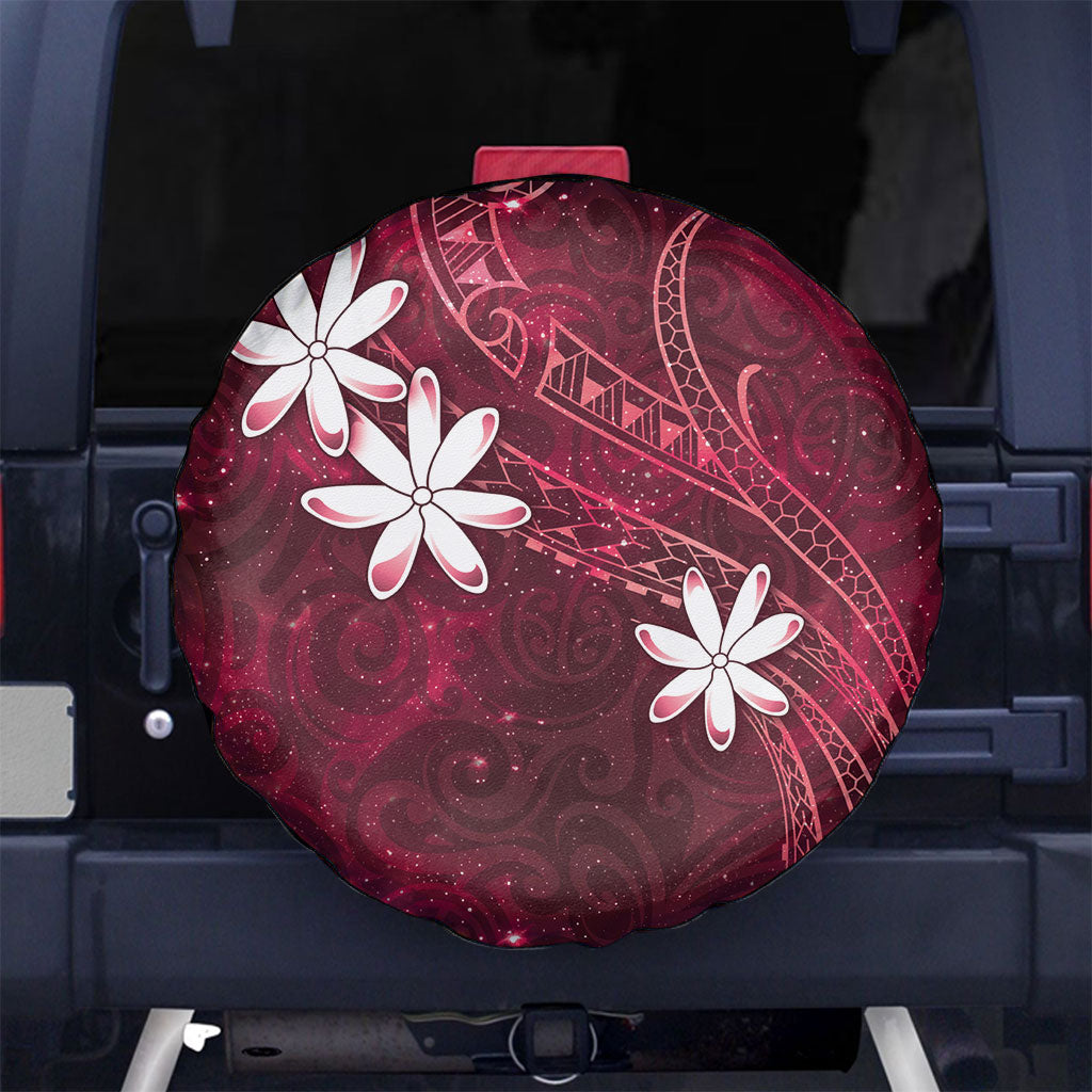 Tahiti Matarii Spare Tire Cover Tahitian Spring Red Galaxy LT05 No hole Red - Polynesian Pride
