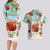 Hawaii Thanksgiving Couples Matching Long Sleeve Bodycon Dress and Hawaiian Shirt Funny Turkey Dabbing Dance LT05 - Polynesian Pride