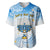 Polynesia Hanukkah Festival Baseball Jersey With Menorah Polynesian Style LT05 Blue - Polynesian Pride