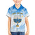 Polynesia Hanukkah Festival Family Matching Long Sleeve Bodycon Dress and Hawaiian Shirt With Menorah Polynesian Style LT05 Son's Shirt Blue - Polynesian Pride