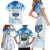 Polynesia Hanukkah Festival Family Matching Short Sleeve Bodycon Dress and Hawaiian Shirt With Menorah Polynesian Style LT05 - Polynesian Pride