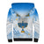 Polynesia Hanukkah Festival Sherpa Hoodie With Menorah Polynesian Style LT05 - Polynesian Pride