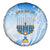 Polynesia Hanukkah Festival Spare Tire Cover With Menorah Polynesian Style LT05 - Polynesian Pride