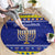 Polynesia Christmukkah Round Carpet Menorah With Polynesian Tribal Pattern LT05 - Polynesian Pride