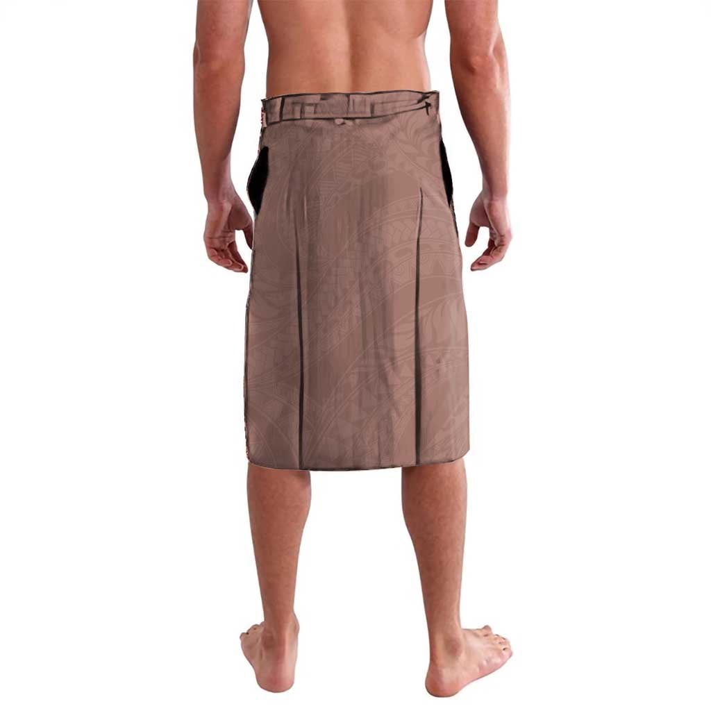 Polynesia Lavalava Brown Tribal Turtle Floral Pattern LT05 - Polynesian Pride