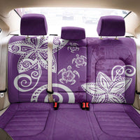 Polynesia Back Car Seat Cover Purple Tribal Turtle Floral Pattern LT05 - Polynesian Pride