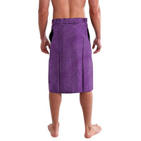 Polynesia Lavalava Purple Tribal Turtle Floral Pattern LT05 - Polynesian Pride