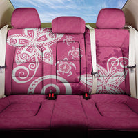Polynesia Back Car Seat Cover Pink Tribal Turtle Floral Pattern LT05 One Size Pink - Polynesian Pride