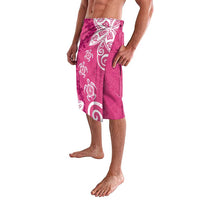 Polynesia Lavalava Pink Tribal Turtle Floral Pattern LT05 - Polynesian Pride