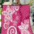 Polynesia Quilt Pink Tribal Turtle Floral Pattern