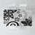 Polynesia Tablecloth White Tribal Turtle Floral Pattern