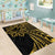 Hawaii And Philippines Area Rug Kanaka Maoli With Tribal Sun Together Gold